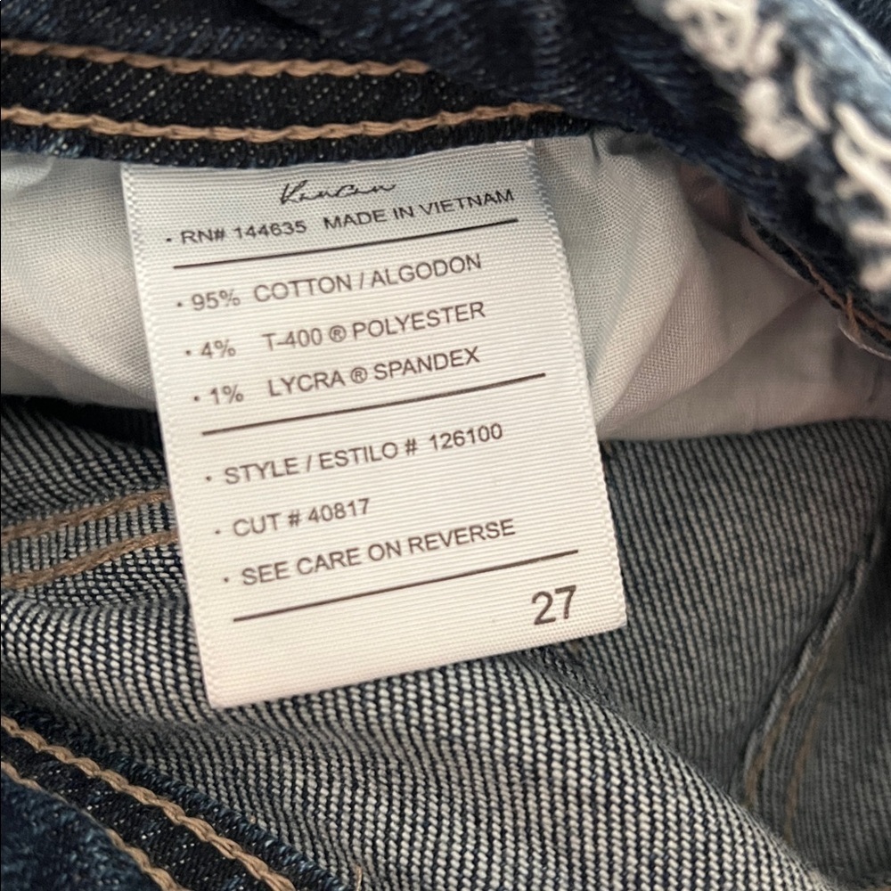 KanCan High Rise Rolled Hem Boyfriend jeans - Picture 5 of 5